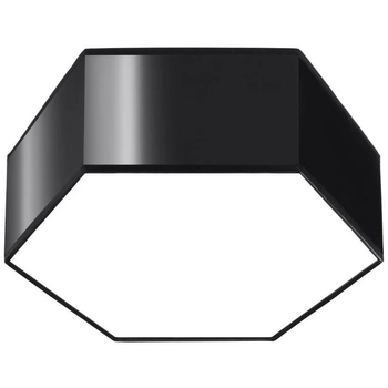 Czarna lampa sufitowa SL.1059 geometryczna do przedpokoju