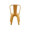 Żółte krzesło do ogrodu PARIS 5900168835856 wys. 86 cm na taras