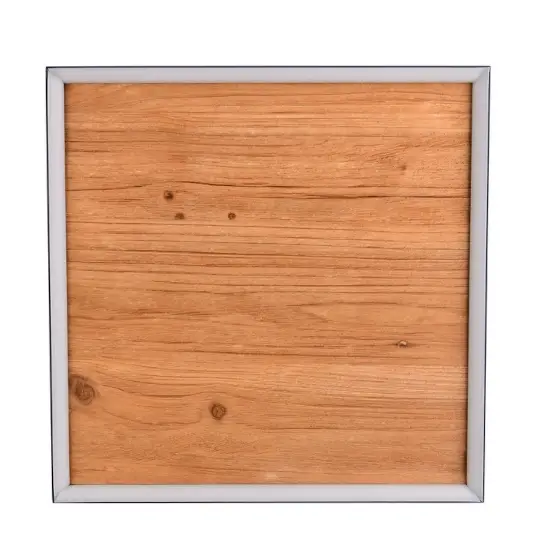 Kwadratowa sufitowa lampa Kalea 655510130 LED 41W 3000K drewniana