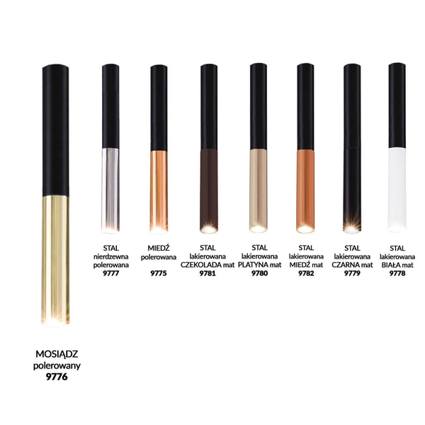 Metalowa końcówka do ALHA 9776 Dohar tuba mosiądz polerowany czarna