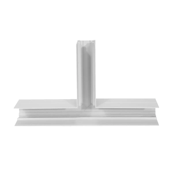 Natynkowy łącznik-T do szynoprzewodów magnetycznych 1231 biały