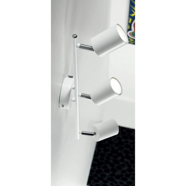 Potrójna lampa sufitowa EXPLORE 2113270101 tubki regulowane biały