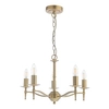 Żyrandol regulowany Marble MAR0545-EH Dar Lighting świecznikowy zwis mosiężny