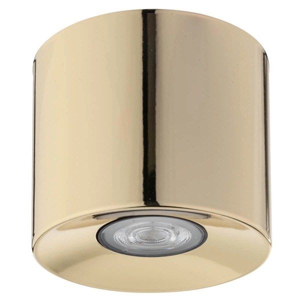 Lampa nasufitowa Orion 10128 do jadalni tuba punktowa złota