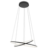Pierścieniowa wisząca lampa Circolo 10814 Nowodvorski LED 35W 3000K czarna