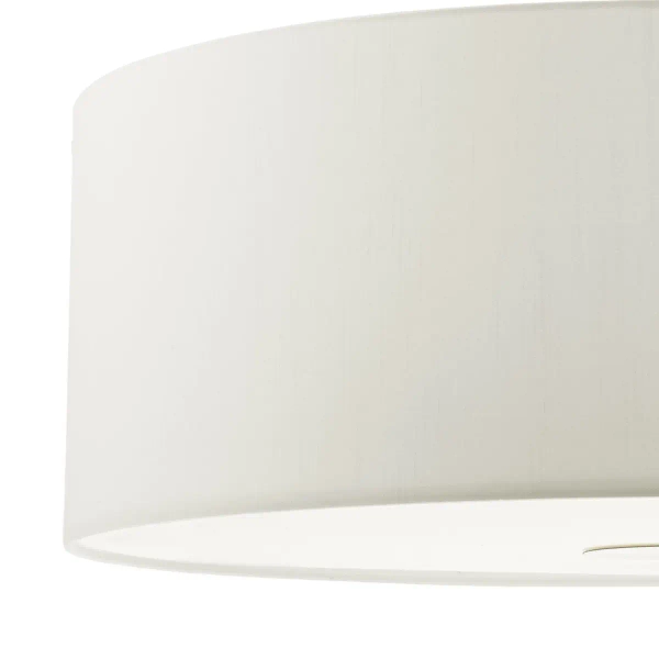 Minimalistyczny wiszący żyrandol Ronda RON172 tuba okrągły biały