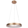 LAMPA wisząca CARMELLA 5055 Rabalux metalowa OPRAWA zwis LED 80W 4000K pierścień ring okrągły złoty