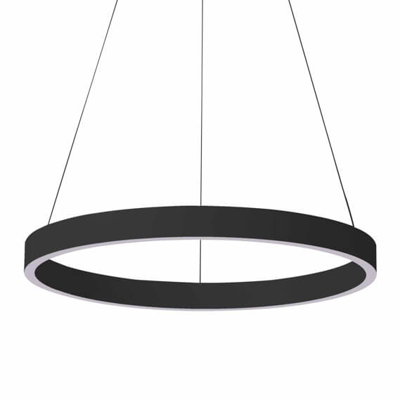 Lampa wisząca Brasco PND-56215D-060RPC-BK-3KS4K-TRDIMM Italux LED 60W 3000-4000K czarny