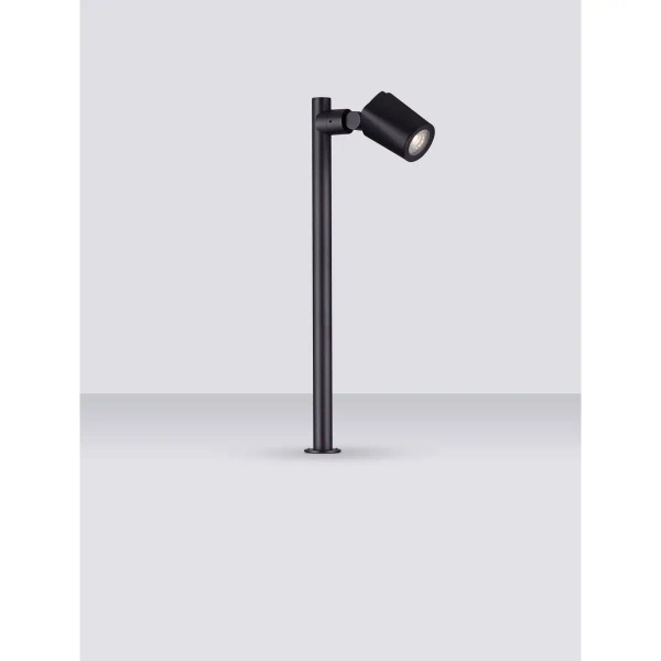 Stojąca lampa z regulacją do ogrodu TRASERA LE75163 IP65 czarna