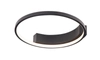 LAMPA sufitowa VELVET C0199 Maxlight metalowa OPRAWA ring LED 25W 3000K pierścień czarny