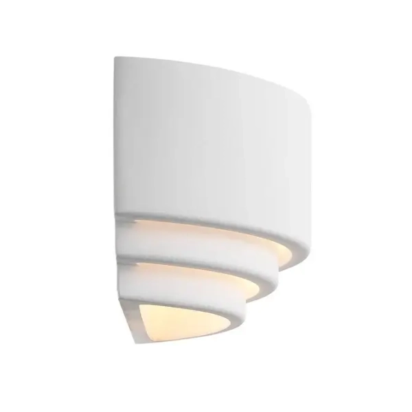 Ścienna lampa na przedpokój Lancio 2412481001 półokrągła biały