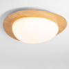 Lampa sufitowa do jadalni ISIDRO LE44417 LED 29W 3000K plate drewniana biała