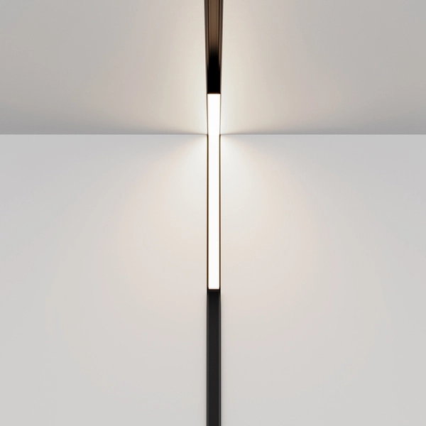 Szynowa lampa narożna Basis TR102-24W4K-B-1 LED 24W 4000K do holu magnetyczna czarna