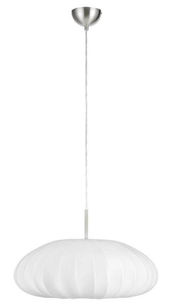 Wisząca lampa pokojowa Mist biały zwis nad stolik loft