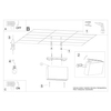 Podłużna plafoniera Sole SL.1212 LED 11W 4000K minimalistyczna czarna