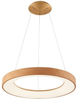 Lampa wisząca ledowa Santana AZ5006 30W 3000K pierścień drewniany