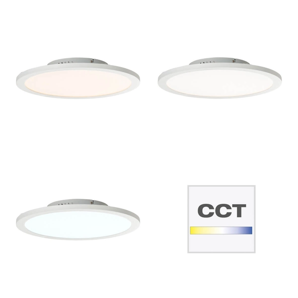 Ledowa lampa sufitowa Abie G97060/05 24W 2700-6200K+RGB pilot biały