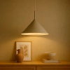 Lampa wisząca do jadalni Capital MLP2470 stożek regulowana beżowy