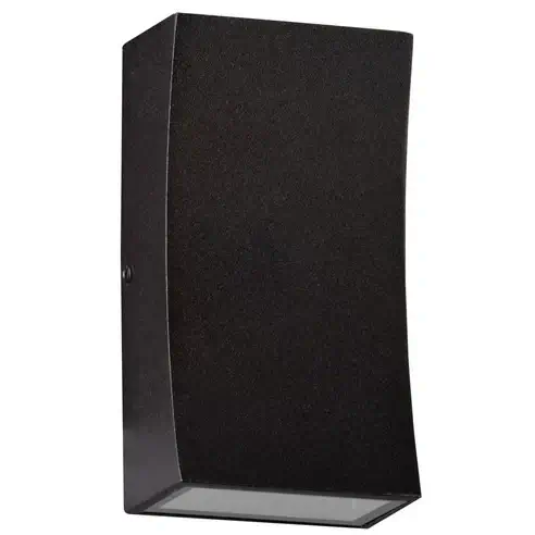 Prostokątna lampa do ogrodu ścienna ZARDUNA LE75223 LED 6W 3000K IP65 antracyt