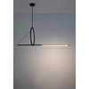 Lampa wisząca Stick MSE1501100534 geometryczna LED 12W czarna