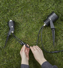 Ogrodowa lampa wbijana Garden kierunkowa LED 9W 3000K czarna