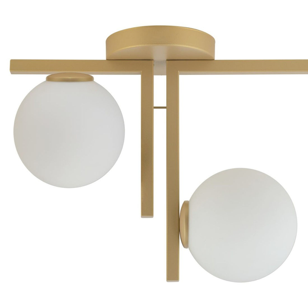 Pokojowa lampa sufitowa ANDY 33337 Sigma szklane kule balls złote