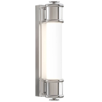 Łazienkowy kinkiet Omi Parette szklana tuba LED 6W biała