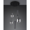 Kaskadowa lampa wisząca MATARO 364130532 Trio do jadalni chrom czarny