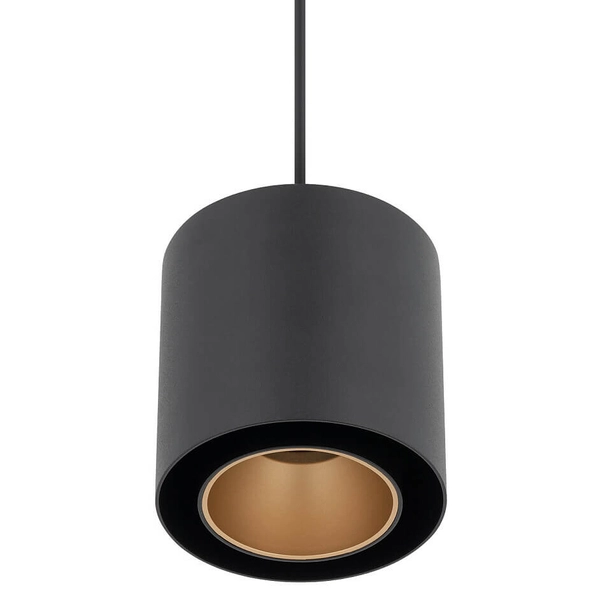 Lampa zwieszana tuba POINT 11511 nad stół czarny