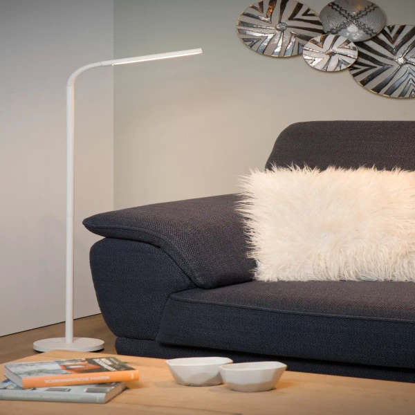 Ledowa lampa stojąca Gilly 36712/05/31 Lucide LED 5W 2700K biała
