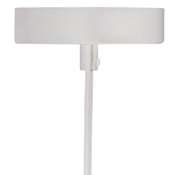 Loftowa LAMPA wisząca SWEDEN 306890 Polux metalowa OPRAWA zwis KOSTKA kwadratowa klatka cube biała