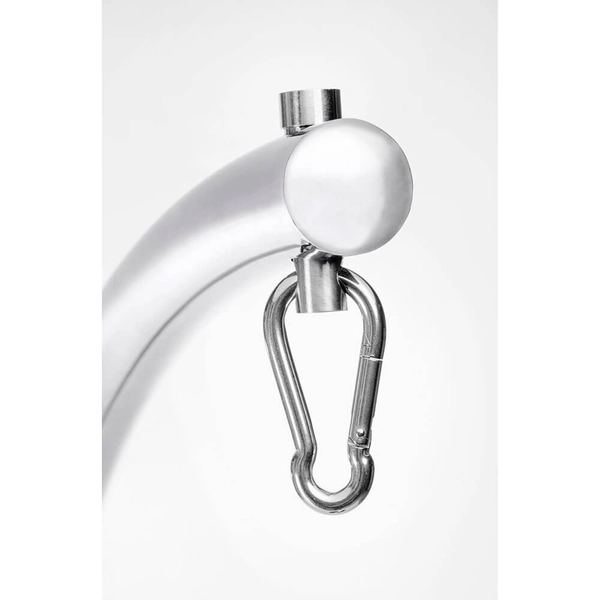 Nowoczesny fotel do pokoju Bubble Stand JH-200.36W żółty chrom