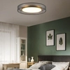 Okrągła lampa sufitowa Golden eye MDG60NW Abigali LED 60W 4000K srebrna mosiądz