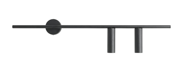 Pokojowa lampa ścienna Trevo 1104D1_2 nowoczesna czarna