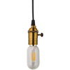 Wisząca lampa Edison ABIGALI-ZA-2 kabel nad stół mosiądz