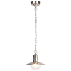 Zewnętrzna LAMPA wisząca OSLO 8764 Rabalux loftowa OPRAWA industrialny zwis loftowy na łańcuchu IP44 stal nierdzewna