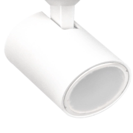 LAMPA sufitowa SNOW LP-731/1R WH Light Prestige metalowa OPRAWA tuba do 1-fazowego systemu szynowego biała