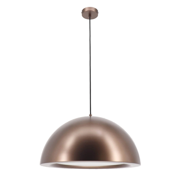 Lampa zwisająca RENE AZ5901 Azzardo nad stół półokrąg brązowa