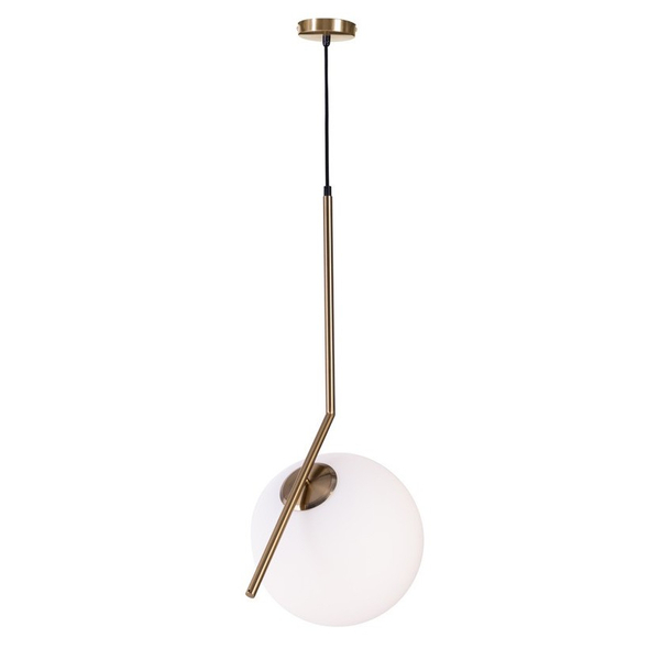 Wisząca lampa salonowa CGMLKUL20CMZWISROSEGOLD różowe złoto