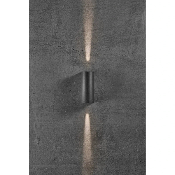 Elewacyjna lampa przed dom Asbol 84971003 LED 13,3W 3000K IP44 czarny