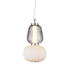 Wisząca lampa nad stół Eris PND-98374-18W-CH Italux LED 18W 3000K chrom biały
