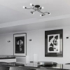 Loftowa lampa sufitowa VECTOR SL.1448 do salonu czarna
