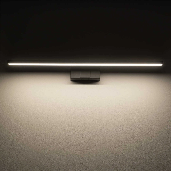 Naścienny kinkiet Cezanne 10670 LED 12W 3000K IP44 do łazienki czarny