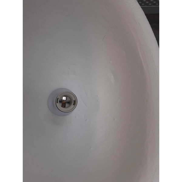 Regulowana lampa do salonu Stone DN426-600 wiszący kamień metalowy biały outlet