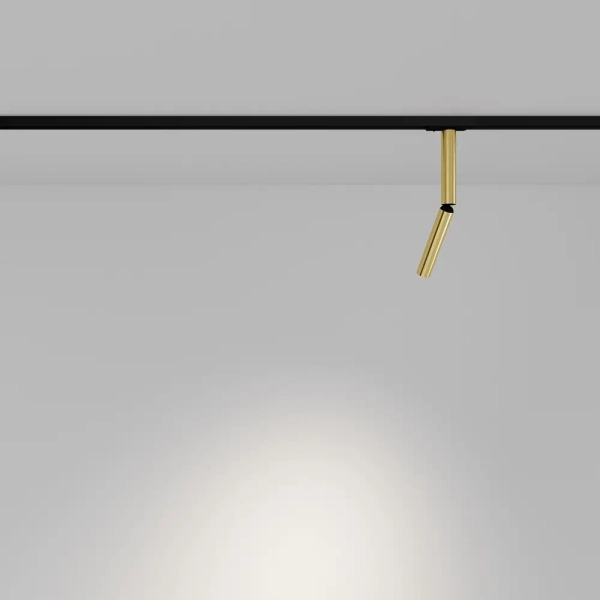 Jednofazowa lampa do szyn Focus Dual TR142-1-6W3K-BS LED 6W 3000K złoty