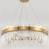 Wisząca lampa jadalniana Lux CGLUXWIS80 Copel LED 50W 3000K crystal mosiądz