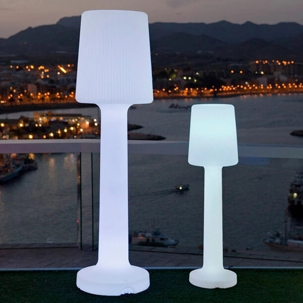 Podłogowa lampa ogrodowa Carmen LUMCR165OFNW King Home IP65 biała