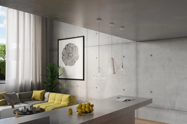 Druciana LAMPA wisząca SL.0293 industrialna OPRAWA zwis druciak metalowy biały