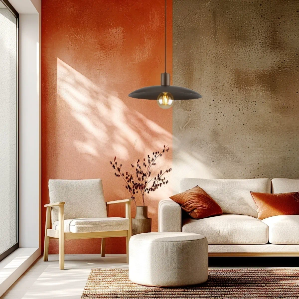 Lampa wisząca nad blat Astra 10964 do kuchni metalowy brązowy