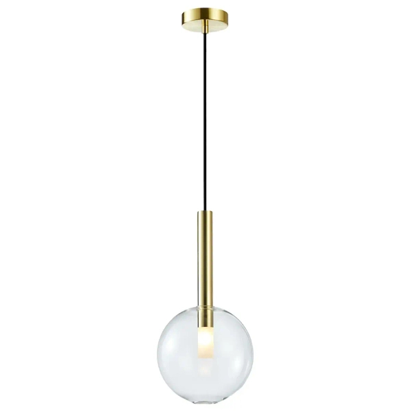 Kulista lampa wisząca NIKO GOLD ML0328  do jadalni kula złota